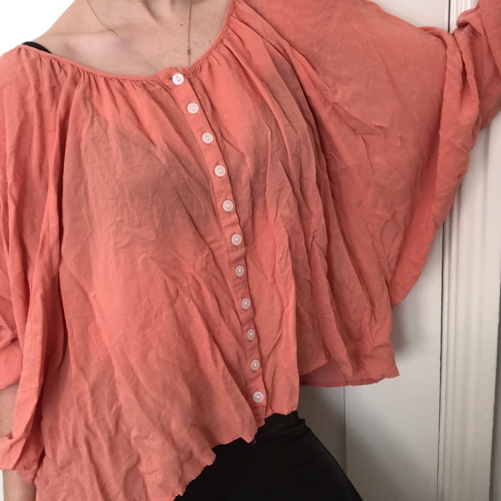 Button Down American Rag Top - Picture 2 of 4